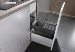 Blanco Flexon II - Poubelle Encastrable, Divisée, Volume 16 L 521467 -Cuisine Articles Magasin 678911cad809f74c403ec627