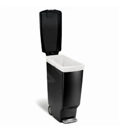 Simplehuman Poubelles - Poubelle Slim 40 L, Noir CW1361 -Cuisine Articles Magasin 6a026feab8dfe5de38ff06f4