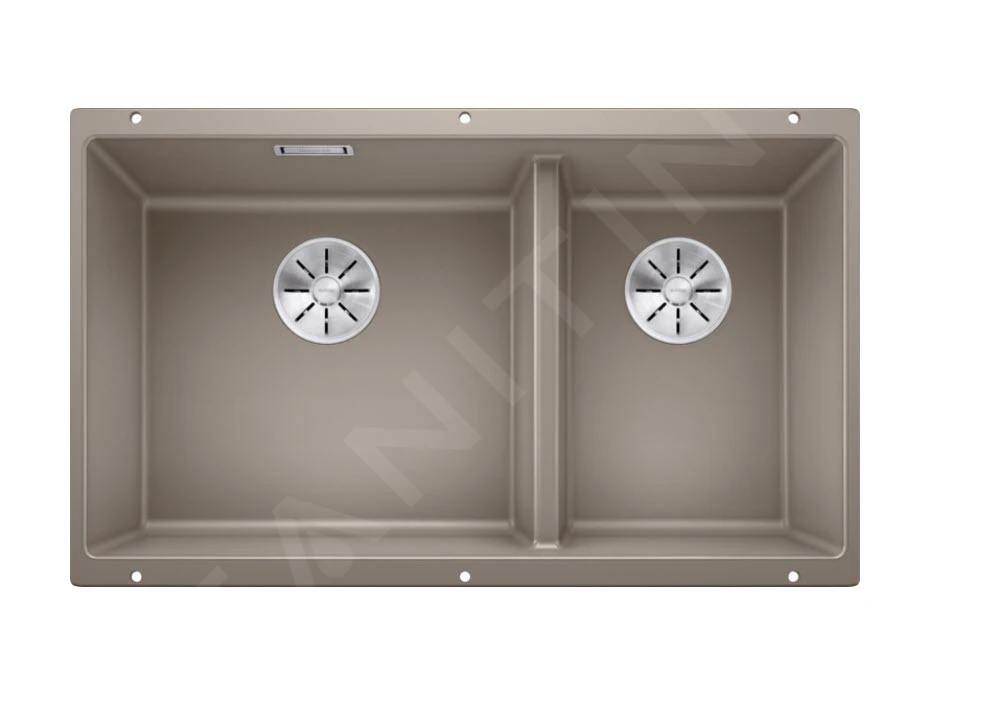 Blanco Subline 480/320 - Évier En Silgranite, 855x460 Mm, Tartufo 523591 3 Blanco Subline 480/320 - Évier En Silgranite, 855x460 Mm, Tartufo 523591