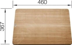 Blanco Accessoires - Planche à Découper 460x367 Mm, Frêne 229411 -Cuisine Articles Magasin 6be99d7243caff88210af08b