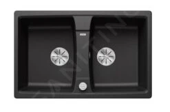 Blanco Lexa 8 - Évier En Silgranit, 780x500 Mm, Avec Commande De Vidage, InFino, Anthracite 524950