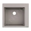 Hansgrohe Éviers - Evier Encastré Granit S510-F450, Béton Gris 43312380 -Cuisine Articles Magasin 6c9cefbc48d495f01abe71b7