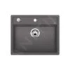 Blanco Dalago 6 - Évier En Silgranit, 615x510 Mm, Avec Commande Du Vidage, Gris Rocher 518850 -Cuisine Articles Magasin 6de6243585c1fb8a2d66b0b1