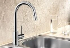 Blanco Mida S - Mitigeur D’évier Avec Douchette Extractible, Chrome 521454 -Cuisine Articles Magasin 6ed14b1a62a0529e673d3992