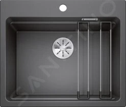 Blanco Etagon 6 - Évier En Silgranite, 600x510 Mm, Avec Rails, InFino, Anthracite 524529