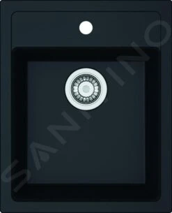 Franke Colonnes - Ensemble De Cuisine T100, évier En Tectonite SID 610-40 Et Mitigeur FP 9000.031, Noir / Chrome 143.0675.704 -Cuisine Articles Magasin 707dfc0add2eda96f741641f