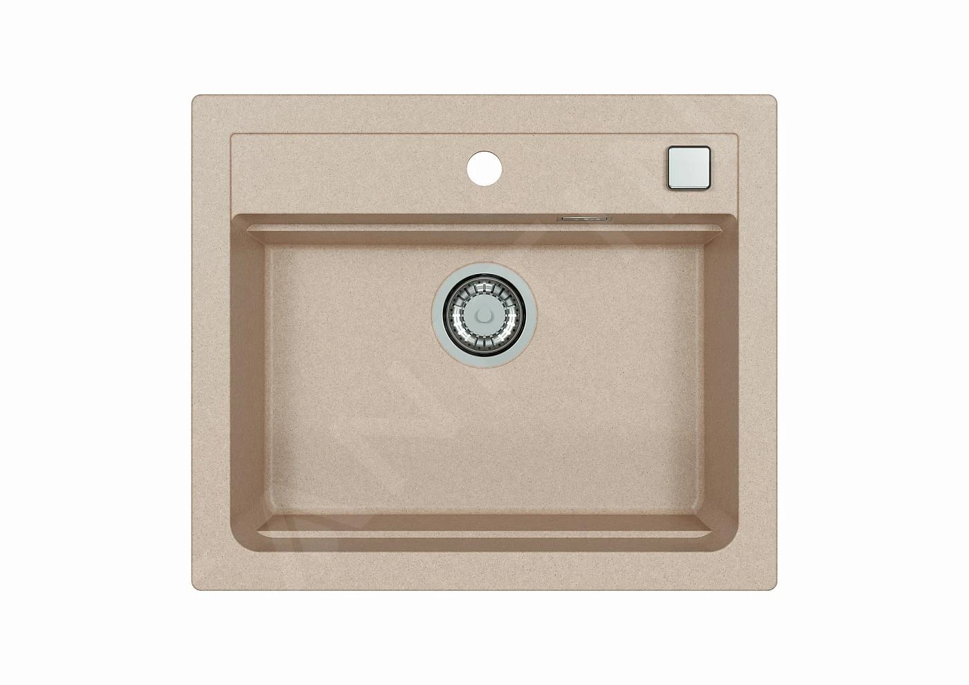 Alveus Atrox - Évier De Granit 590x500 Mm, Avec Commande De Vidage, Terra 1131993 3 Alveus Atrox - Évier De Granit 590x500 Mm, Avec Commande De Vidage, Terra 1131993