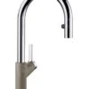 Blanco Carena S - Mitigeur D&apos;évier Avec Bec Extractible, Tartufo/chrome 521376 -Cuisine Articles Magasin 70b314e02e332feacd42d10b