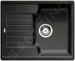 Blanco Zia 40 - Évier En Silgranit, 615x500 Mm, Noir 526006