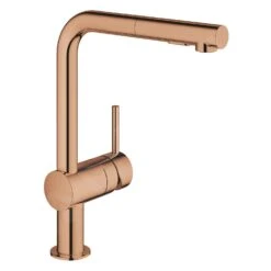 Grohe Minta - Mitigeur D&apos;évier Avec Douchette Extractible, Warm Sunset 30274DA0