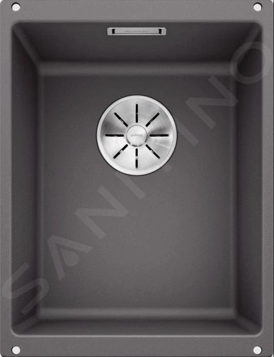 Blanco Subline 320 - Évier En Silgranit, 350x460 Mm, Gris Rocher 523407 3 Blanco Subline 320 - Évier En Silgranit, 350x460 Mm, Gris Rocher 523407