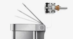 Simplehuman Poubelles - Poubelle Sans Contact Pour Tri Sélectif, Avec Commande De Voix Et De Mouvement, 58 L, Inox Brossé ST2036 -Cuisine Articles Magasin 76179b2c6d3ea8c8a3dbb71f