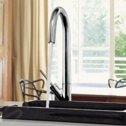 Axor Starck - Mitigeur D’évier, Chrome 10822000 -Cuisine Articles Magasin 772181953720e48a6646745a