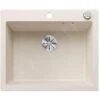 Blanco Pleon 6 - Évier En Silgranit, 615x510 Mm, Avec Commande Du Vidage, InFino, Blanc Doux 527136