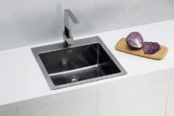 Alveus Pure Monarch - Évier 515x525 Mm, Anthracite 1106868 -Cuisine Articles Magasin 783042d1a789b357d70c3542