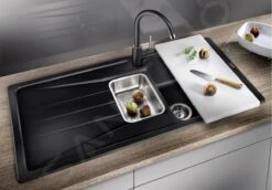 Blanco Sona 6 - Évier En Silgranit 1000x500 Mm, Avec Des Accessoires, Noir 525974 -Cuisine Articles Magasin 788161dba67da43091d3ecd6