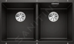 Blanco Subline 350/350 - Évier En Silgranit, 755x460 Mm, Noir 525987