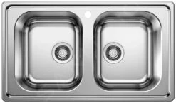 Blanco Dinas 8 - Évier, 860x500 Mm, Inox Brossé 523377