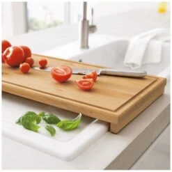 Villeroy & Boch Accessoires - Ensemble De Planche Et De Panier, Hêtre / En Inox 8K991000 -Cuisine Articles Magasin 7c1f682bb5de8d4f38025b24