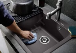 Blanco Naya 5 - Évier En Silgranite, 515x510 Mm, Anthracite 526579 -Cuisine Articles Magasin 7c432b0a2b1605a526b59086