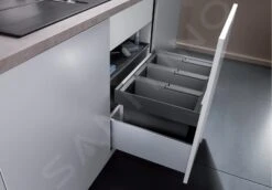 Blanco Flexon II - Poubelle Encastrable, Cloisonnée, Volume 45 L 521472 -Cuisine Articles Magasin 7cfe14e2b28102f6664e5972