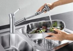 Blanco Tivo S - Mitigeur D’évier Avec Douchette Extractible, Chrome 517648 -Cuisine Articles Magasin 7e0b56df56c1429858e96e66