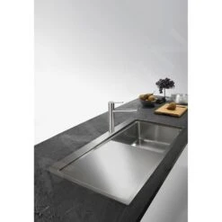 Franke Tango Neo - Mitigeur D&apos;évier FC 6388.501 Avec Douchette Extractible, Inox 115.0596.388 -Cuisine Articles Magasin 7e0f9ebadf1ef3a4c27bc583