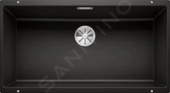 Blanco Subline 800 - Évier En Silgranit, 830x460 Mm, Noir 526005