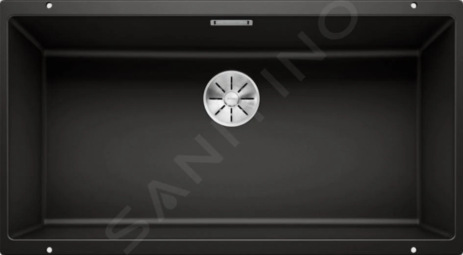 Blanco Subline 800 - Évier En Silgranit, 830x460 Mm, Noir 526005 3 Blanco Subline 800 - Évier En Silgranit, 830x460 Mm, Noir 526005