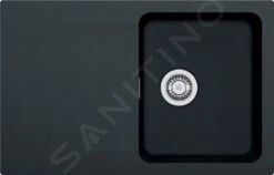 Franke Colonnes - Ensemble T96, évier En Tectonite OID 611-78 Et Mitigeur FP 9000.031, Noir / Chrome 143.0675.618 -Cuisine Articles Magasin 7f8b9034ad93f17828afee28