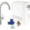 Grohe Blue Professional - Mitigeur D’évier Avec Unité Réfrigérante Et Filtration, Supersteel 31323DC2