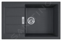 Franke Colonnes - Ensemble De Cuisine T106, évier En Tectonite S2D 611-78 XL Et Mitigeur FP 9000.031, Noir / Chrome 143.0675.732 -Cuisine Articles Magasin 7ff981842f035db0ac76fa4c