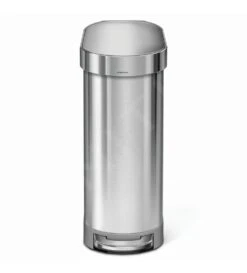 Simplehuman Poubelles - Poubelle 45 L Slim, Inox Brossé CW2044 -Cuisine Articles Magasin 82e6989af11f0545baf7218f