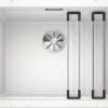 Blanco Etagon 500 - Évier En Silgranit, 530x460 Mm, Avec Rails, Blanc 522231 -Cuisine Articles Magasin 851b580dcf700f1d61d44147