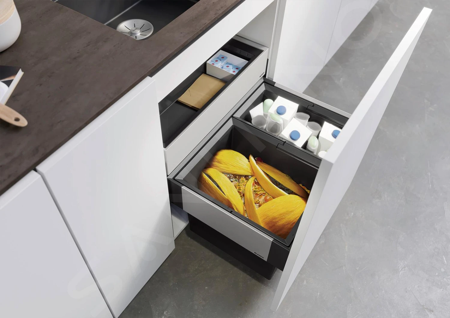 Blanco Select - Poubelle équipée, Diviséee, Volume De 49 L 526208 5 Blanco Select - Poubelle équipée, Diviséee, Volume De 49 L 526208 – Image 3