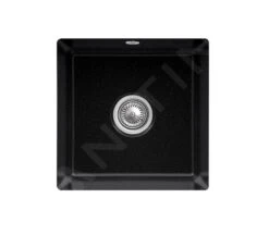 Villeroy & Boch Subway 50 - Évier En Céramique 44x44 Cm, CeramicPlus, Chromite 332501J0