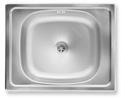 Novaservis Éviers - Évier 400 X 500 Mm, Avec Trop-plein, Inox DR40/50A