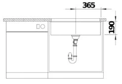 Blanco Rotan 700 - Évier En Silgranit, 730x460 Mm, Café 521349 -Cuisine Articles Magasin 870e669906ff8e8588d23298