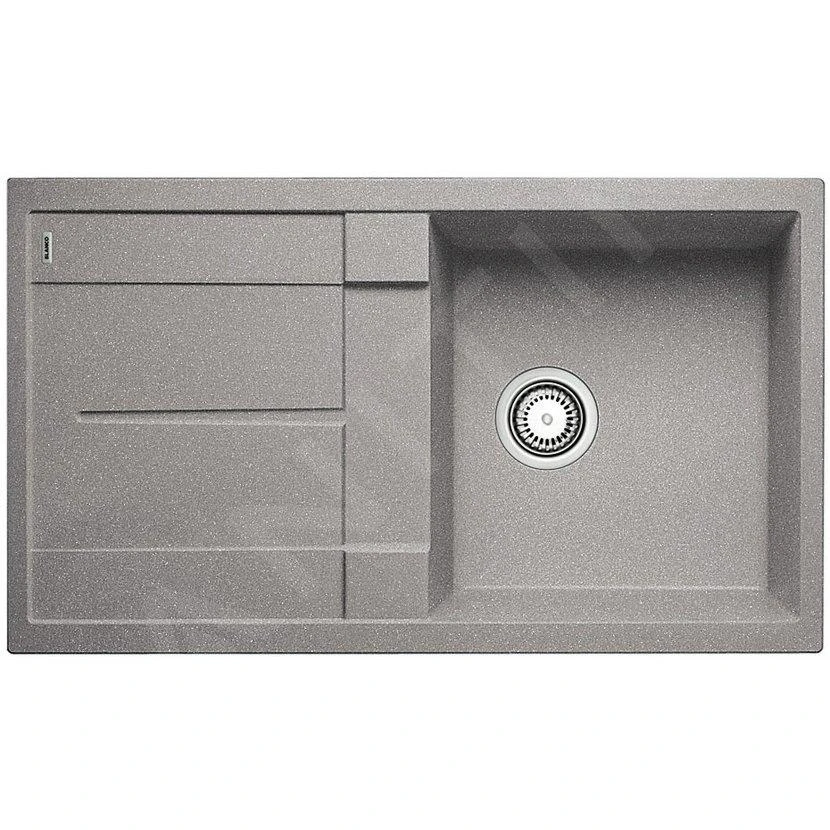 Blanco Metra 5 - Évier En Silgranit, 860x500 Mm, Aluminium 513204 3 Blanco Metra 5 - Évier En Silgranit, 860x500 Mm, Aluminium 513204