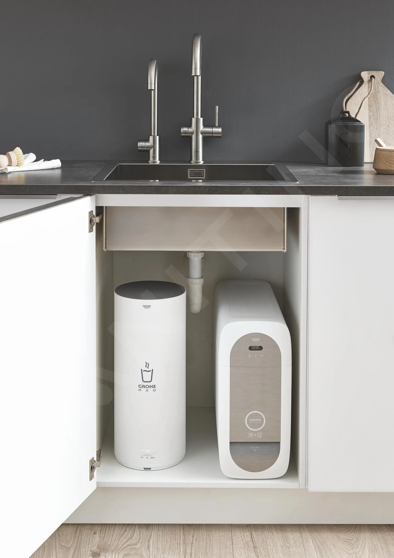 Grohe Blue Home - Mitigeur D’évier Mono Connected, Avec Unité Réfrigérante Et Filtration, Supersteel 31498DC1 8 Grohe Blue Home - Mitigeur D’évier Mono Connected, Avec Unité Réfrigérante Et Filtration, Supersteel 31498DC1 – Image 6