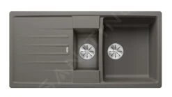 Blanco Lexa 6 - Évier En Silgranit 1000x500 Mm, Avec Commande De Vidage Et Accessoires, InFino, Gris 527278