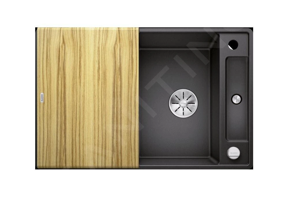 Blanco Axia III 45 - Évier En Silgranite, 770x500 Mm, Avec Accessoires, InFino, Anthracite 523193 5 Blanco Axia III 45 - Évier En Silgranite, 770x500 Mm, Avec Accessoires, InFino, Anthracite 523193 – Image 3