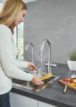 Grohe Blue Home - Mitigeur D’évier Mono Connected, Avec Unité Réfrigérante Et Filtration, Chrome 31498001 -Cuisine Articles Magasin 8db7951f8a4c04795e13a093