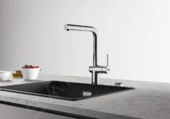 Franke Active New - Mitigeur D&apos;évier FN 6110.031, Avec Douchette Extractible, Chrome 115.0653.379 -Cuisine Articles Magasin 8e748b0a8e90c8807fcdcb92