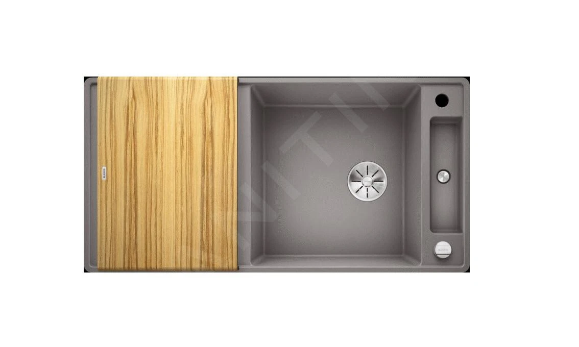 Blanco Axia III XL 6 - Évier En Silgranite, 990x500 Mm, Avec Accessoires, InFino, Aluminium 523522 5 Blanco Axia III XL 6 - Évier En Silgranite, 990x500 Mm, Avec Accessoires, InFino, Aluminium 523522 – Image 3