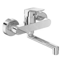 Ideal Standard CeraFlex - Mitigeur D’évier, Avec Bec Rotatif 160 Mm, Chrome B1717AA