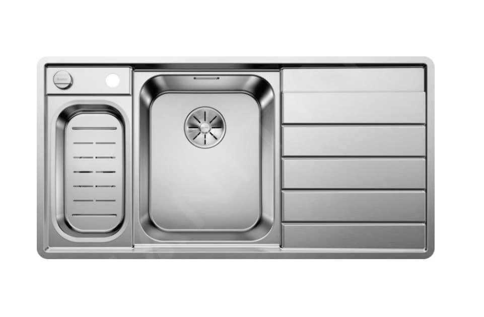 Blanco Axis III - Évier, 1000x510 Mm, Avec Accessoires, InFino, Inox 522105 3 Blanco Axis III - Évier, 1000x510 Mm, Avec Accessoires, InFino, Inox 522105