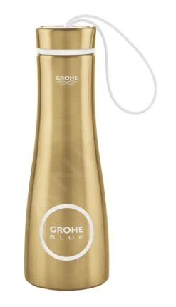 Grohe Blue Home - Bouteille Thermo, 450 Ml, Cool Sunrise Brossé 40848GN0