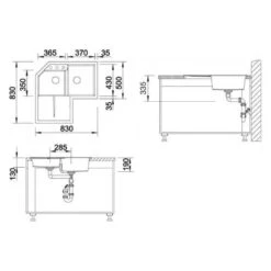 Blanco Metra 9 - Évier En Silgranit, 830x830 Mm, Noir 525938 6 Blanco Metra 9 - Évier En Silgranit, 830x830 Mm, Noir 525938 -Cuisine Articles Magasin 967c4df9aee2cf4a6dfaa1e5