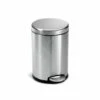 Simplehuman Poubelles - Poubelle 4,5 L, Inox Brossé CW1852CB